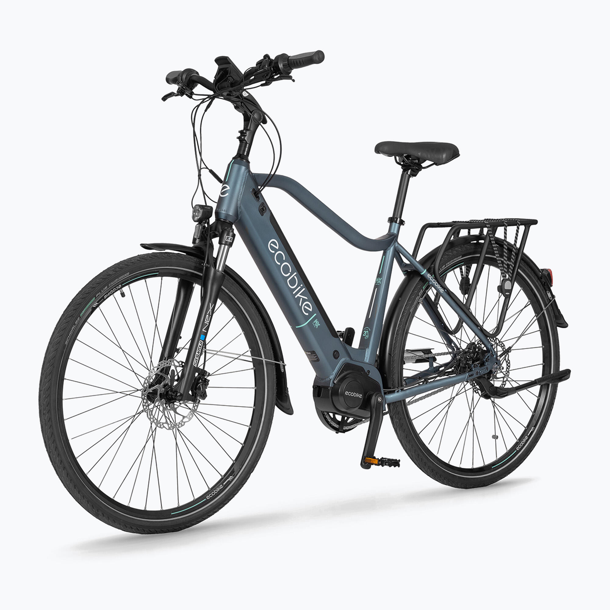 Rower elektryczny EcoBike MX rama 20" blue bateria 11,6 Ah 3/5