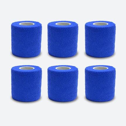 Cinta Cohesiva Fútbol Rinat Azul Pack 6 Unidades