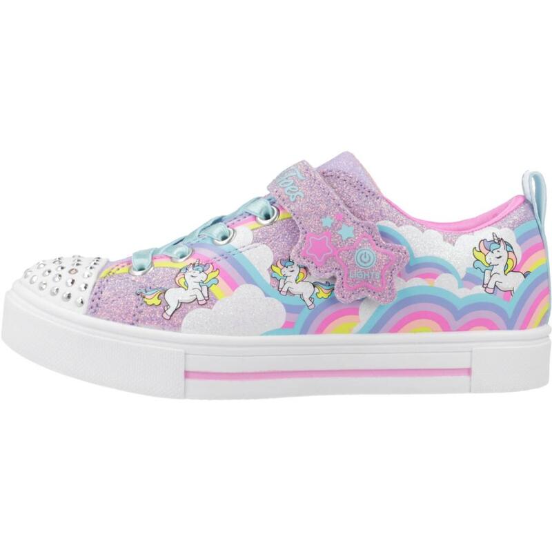 Zapatillas niña Skechers Twinkle Toes: Twinkle Spark Violeta