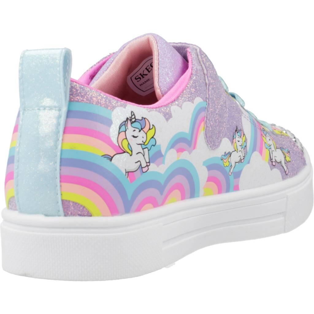 Zapatillas niña Skechers Twinkle Toes: Twinkle Spark Violeta 3/5