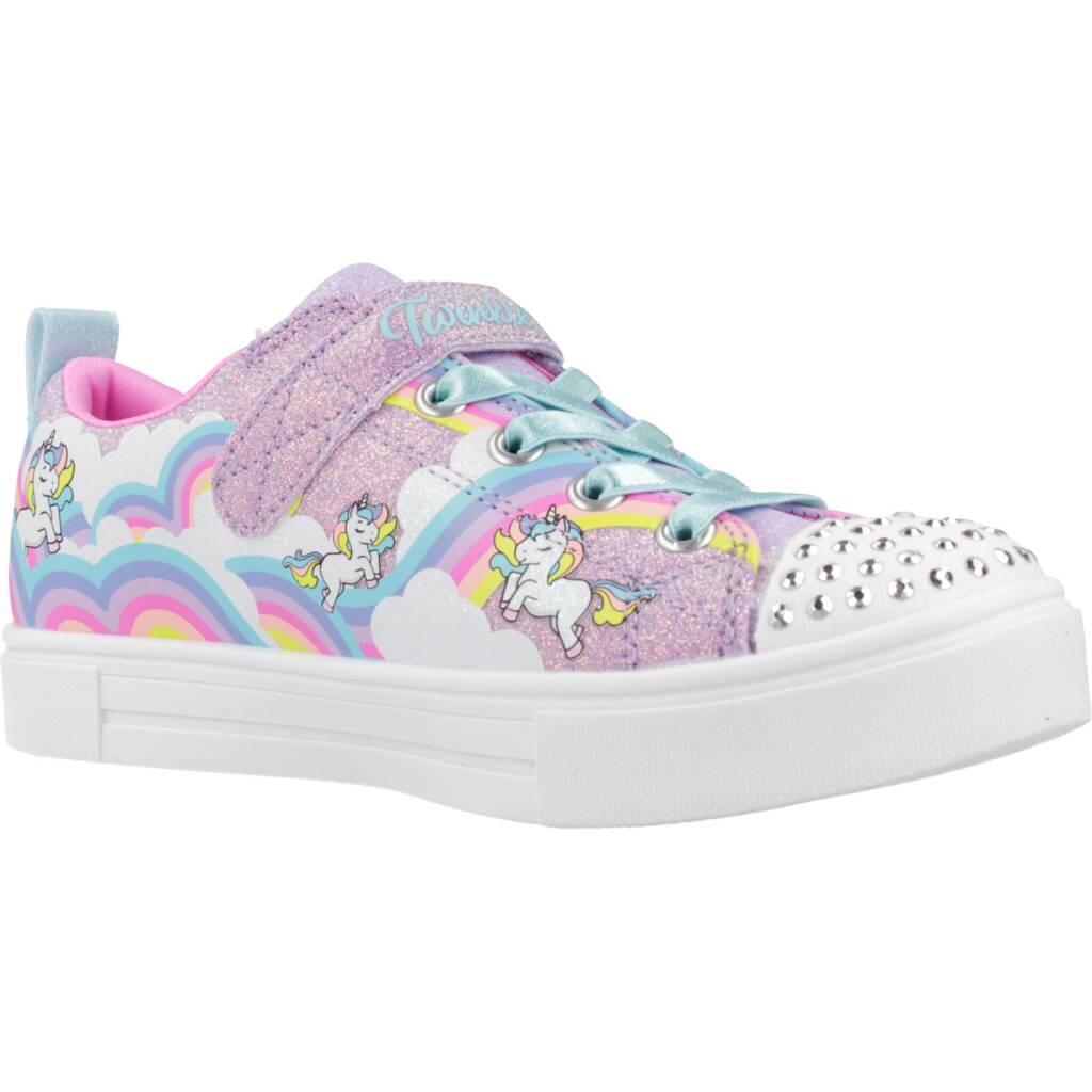 Zapatillas niña Skechers Twinkle Toes: Twinkle Spark Violeta 5/5