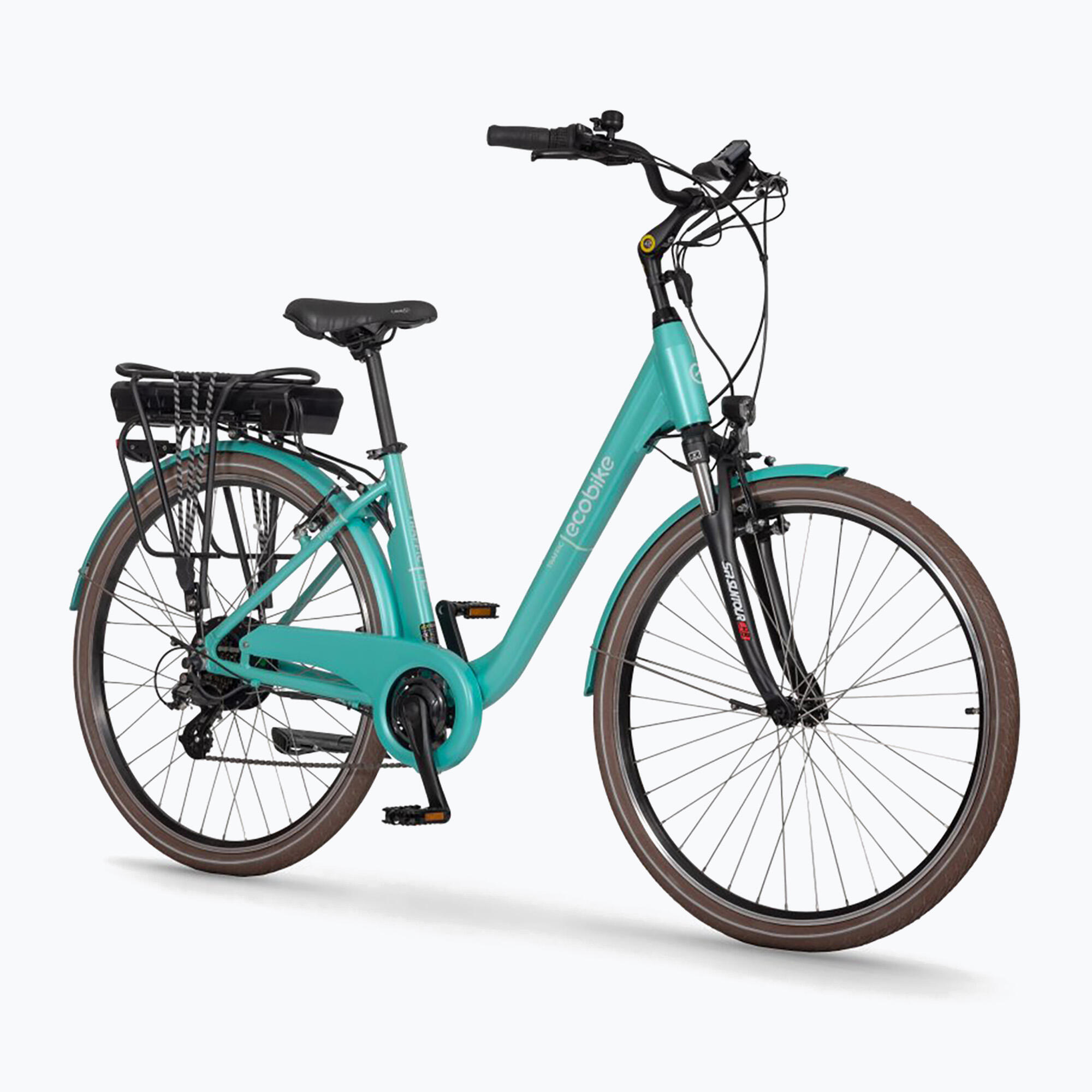 Ecobike rower elektryczny Traffic D 28" 17 mint z baterią 17,5 Ah 2/5