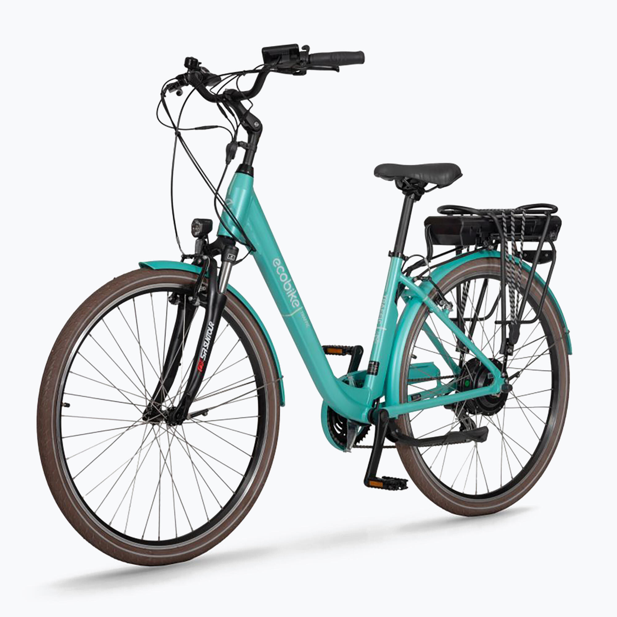 Ecobike rower elektryczny Traffic D 28" 17 mint z baterią 17,5 Ah 3/5