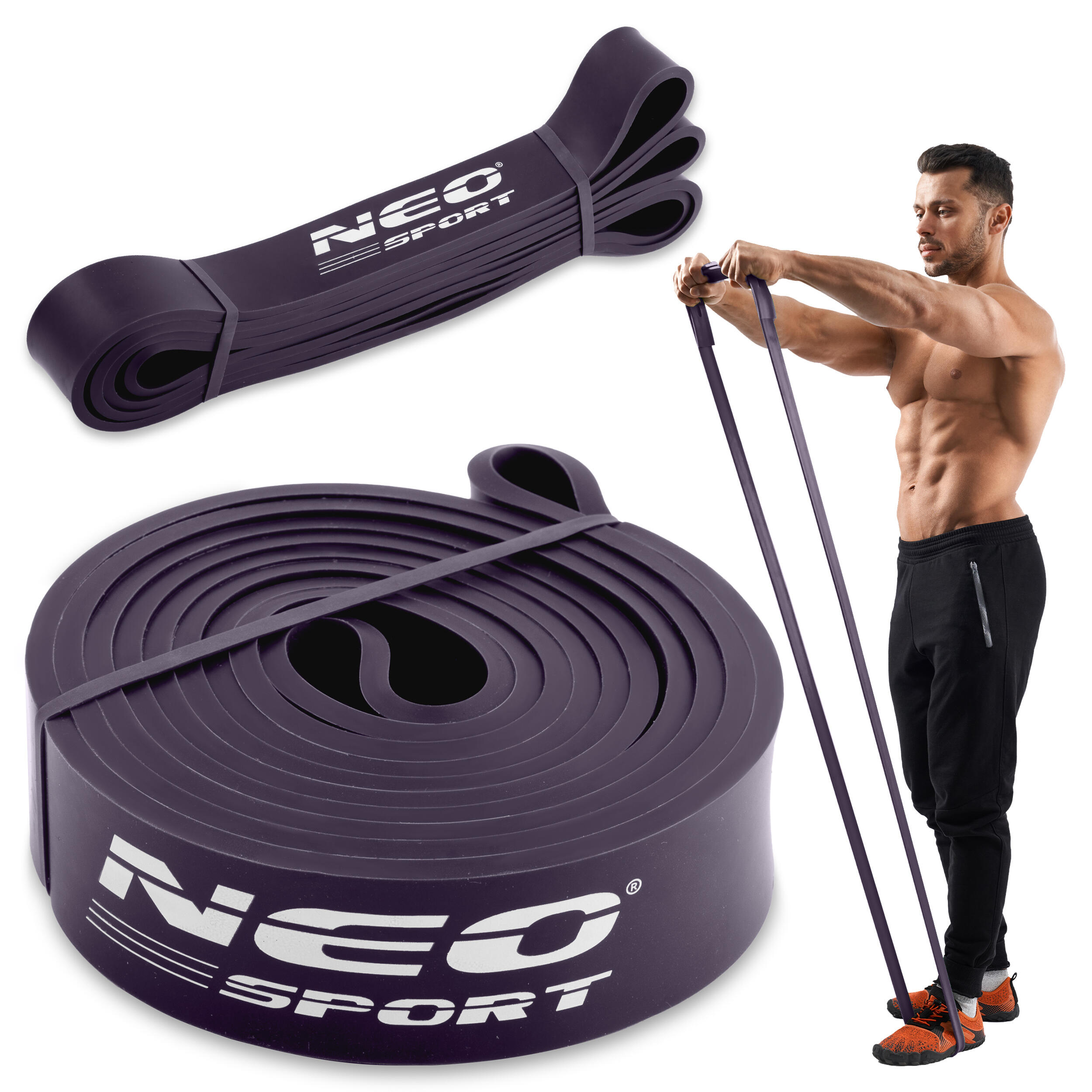 NEO-SPORT ÜBERSCHRIFT
Erwachsene Elastikband für Klimmzüge 208x3, 2cm