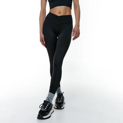 Legging de sport Ica 7/8 pour femmes Black Limba