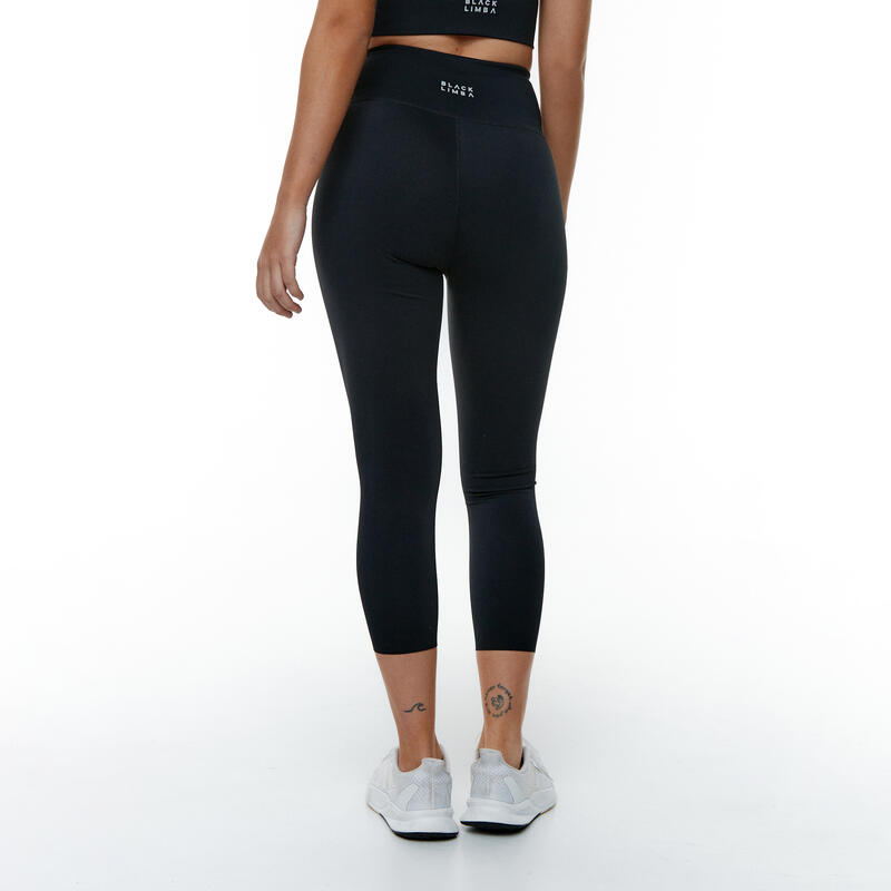 Conjunto deportivo Top+Legging ShadowLine&Rocket Bicolor de mujer Black Limba