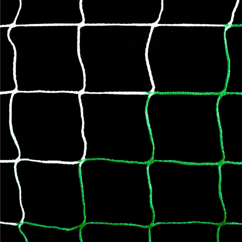 Rete da calcio 3x2x0,5x1,2m - Verde/bianco