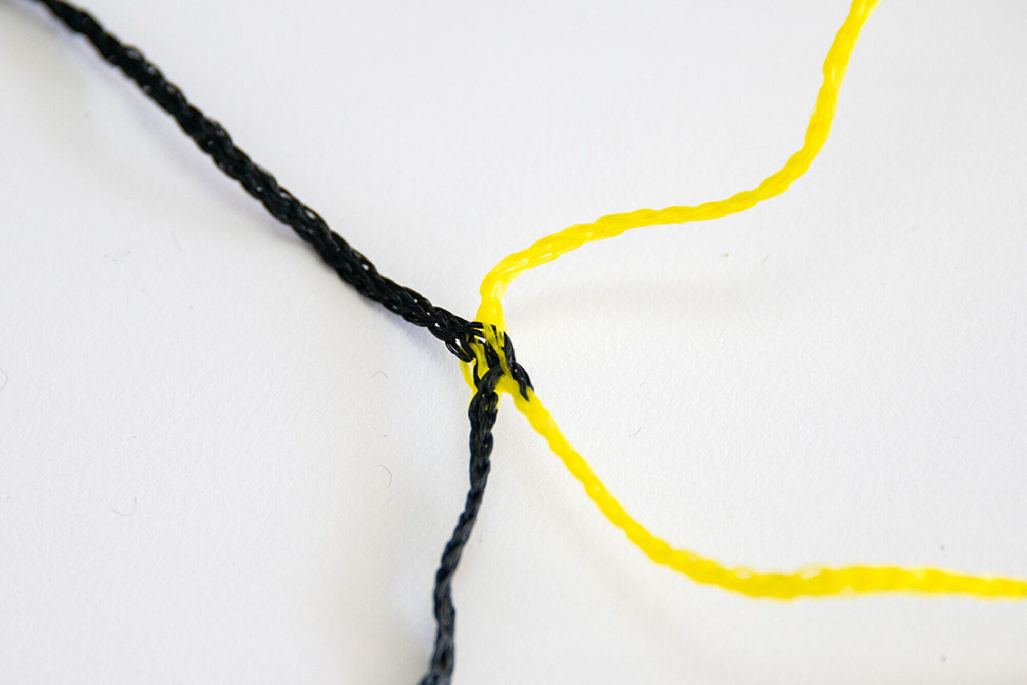 Rete da calcio 6 x 2,1 m nero/giallo - diametro: 3 mm 4/4