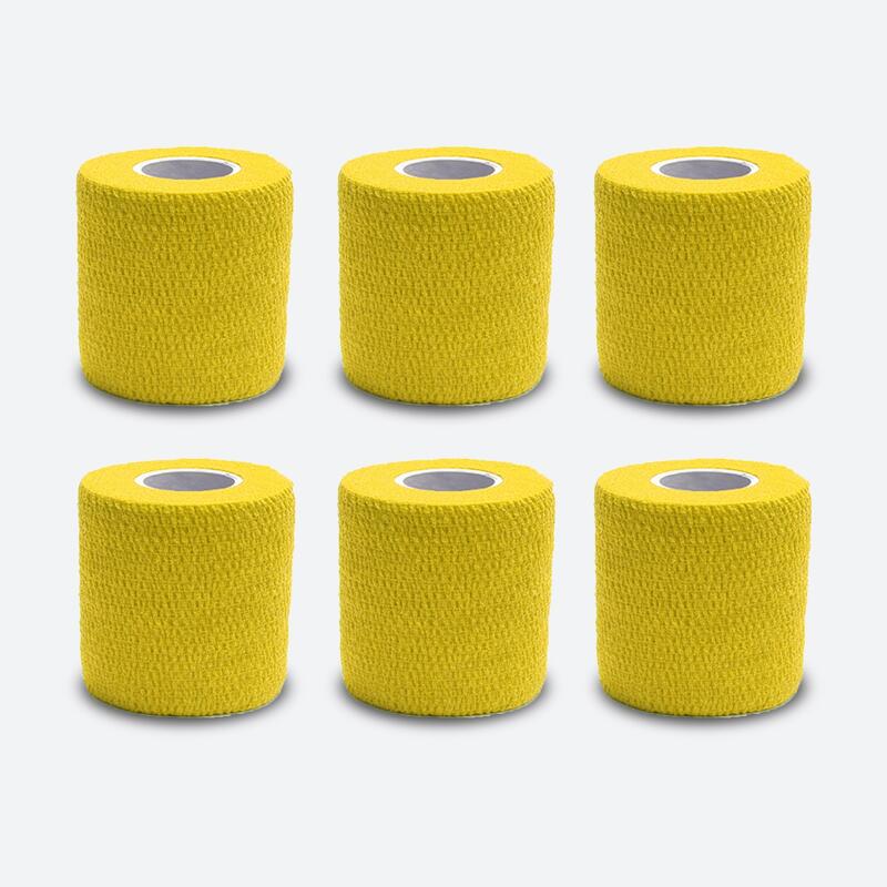 Rinat Pack 6 Cohesive Tape Amarillo