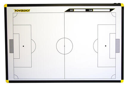 Taktische Fußballtafel magnetisch 90x60cm + Tasche