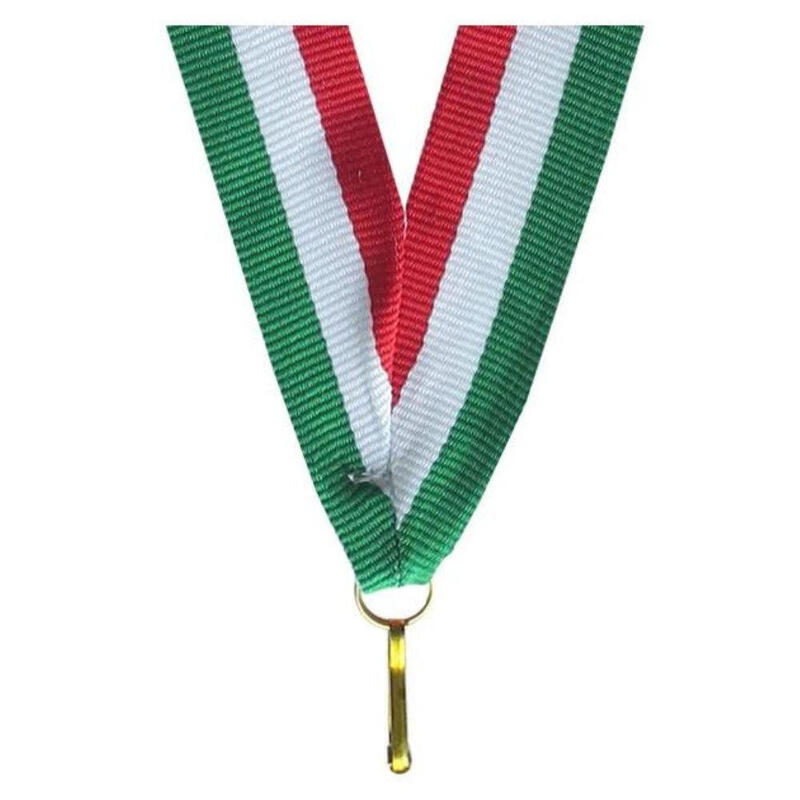 Snur Medalie Rosu / Alb / Verde