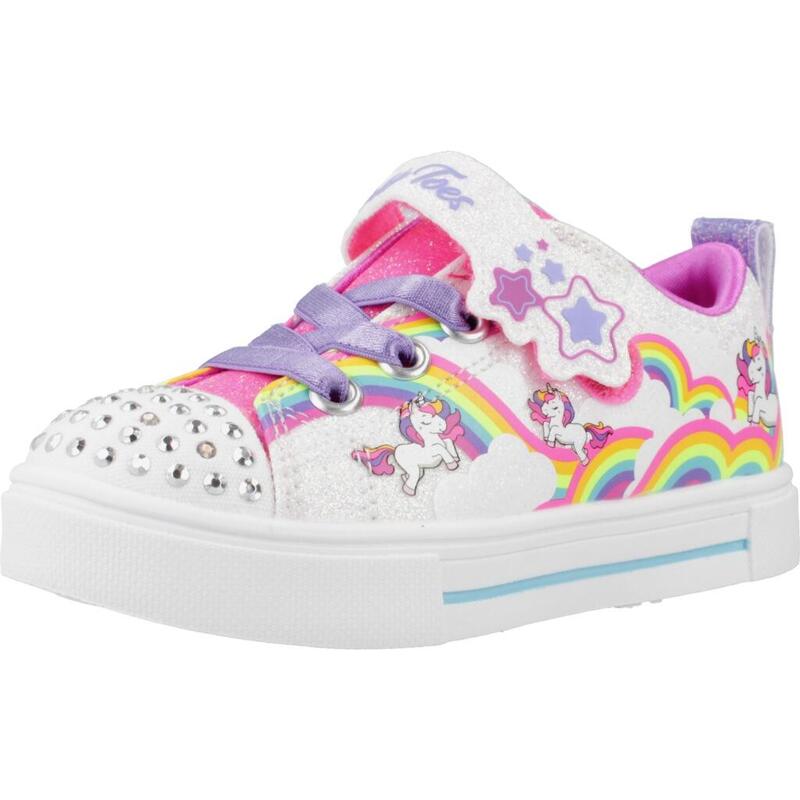 Zapatillas niña Skechers Twinkle Sparks - Jumpin Cl Blanco