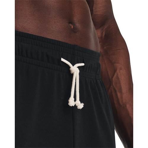 Broek Under Armour UA Rival Terry, Zwart, Mannen