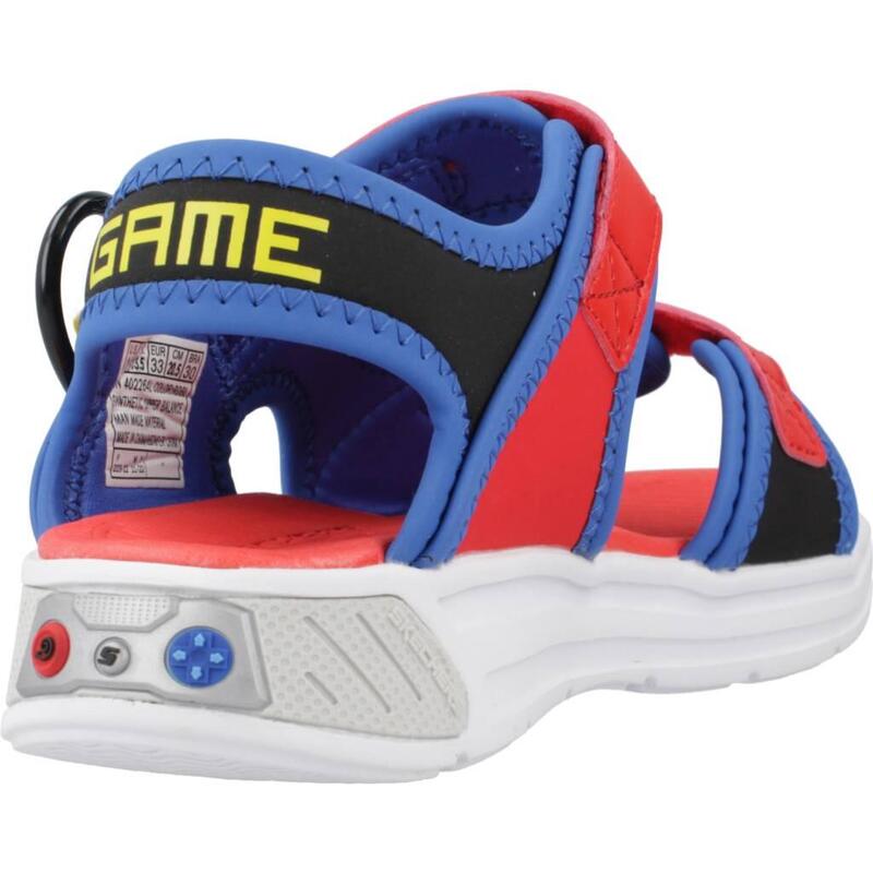 Sandalias Niño Skechers Game Kicks: Power Splash Azul