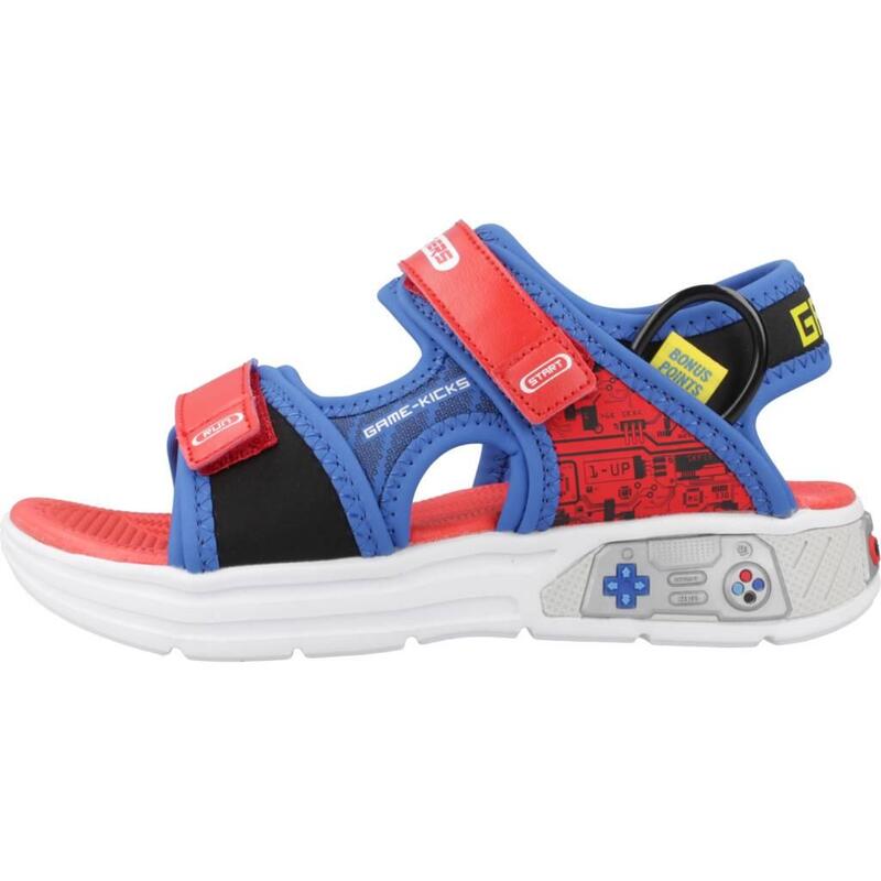 Sandalias Niño Skechers Game Kicks: Power Splash Azul