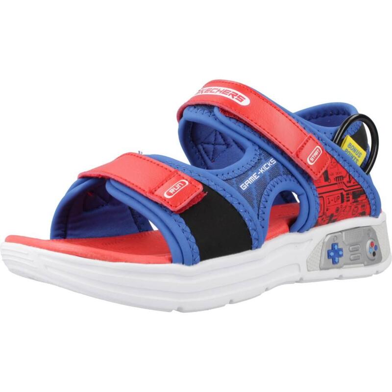 Sandalias Niño Skechers Game Kicks: Power Splash Azul