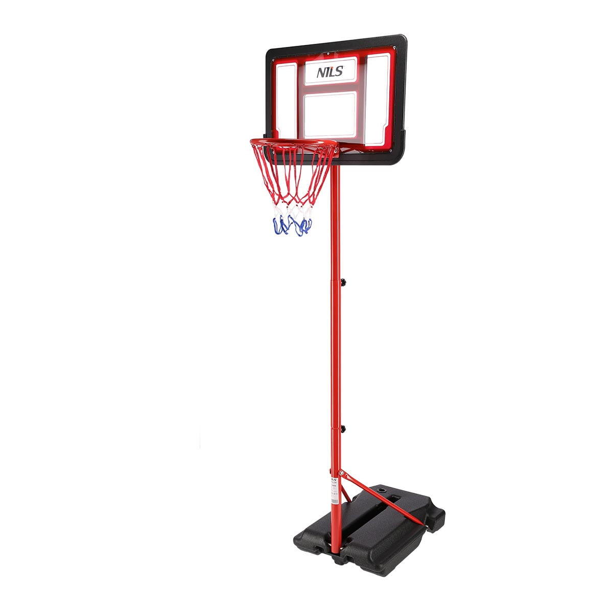 Verstellbarer Basketballkorb für Kinder NILS ZDK881A, 1,47–1,97 m mit Ball 5/7