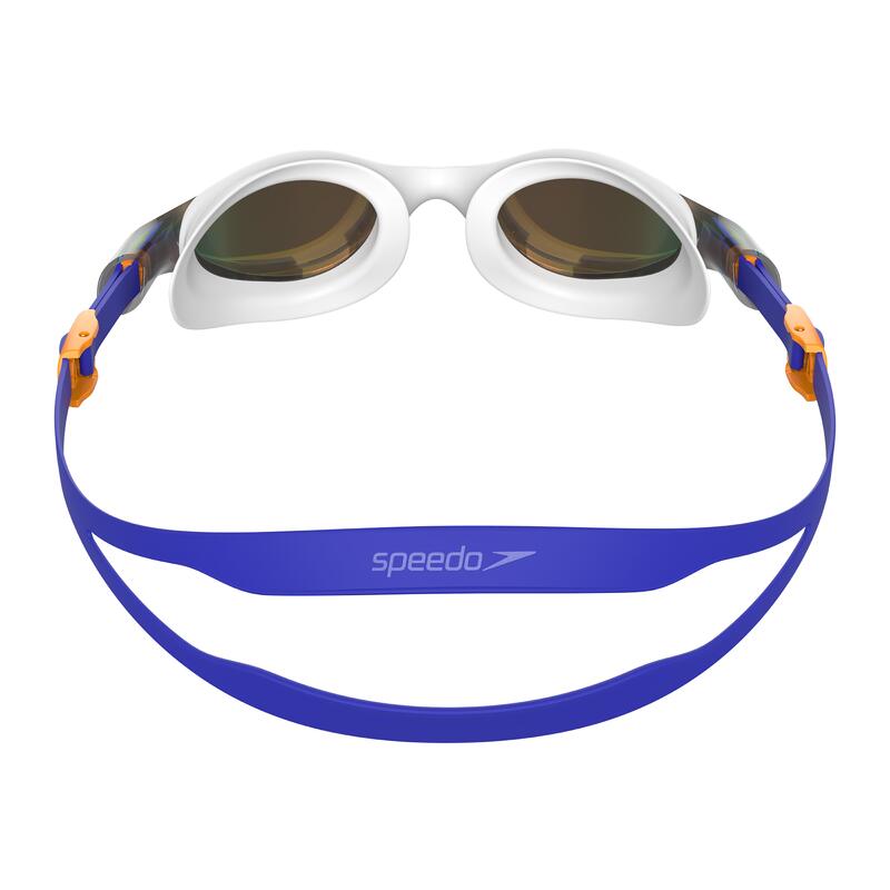 Lunettes miroir Speedo Vue - Blanc / Bleu / Orange
