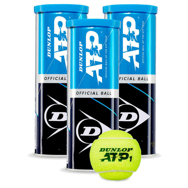 Dunlop ATP 3 Tennisballen 3 Pack