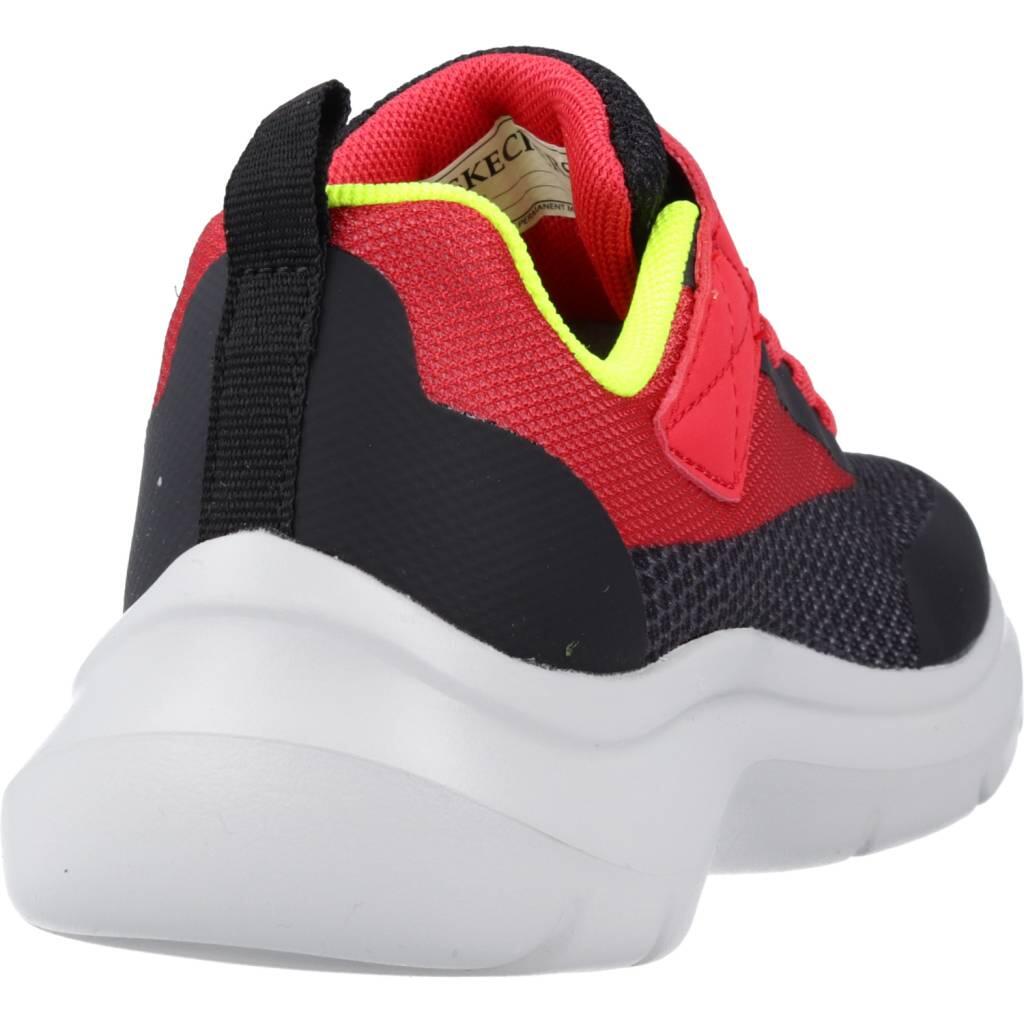 Zapatillas niño Skechers Zapatillas niño Skechers Fast Solar Squad Negro Negro 3/5
