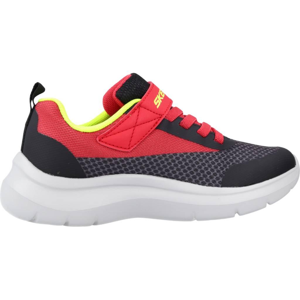 Zapatillas niño Skechers Zapatillas niño Skechers Fast Solar Squad Negro Negro 4/5