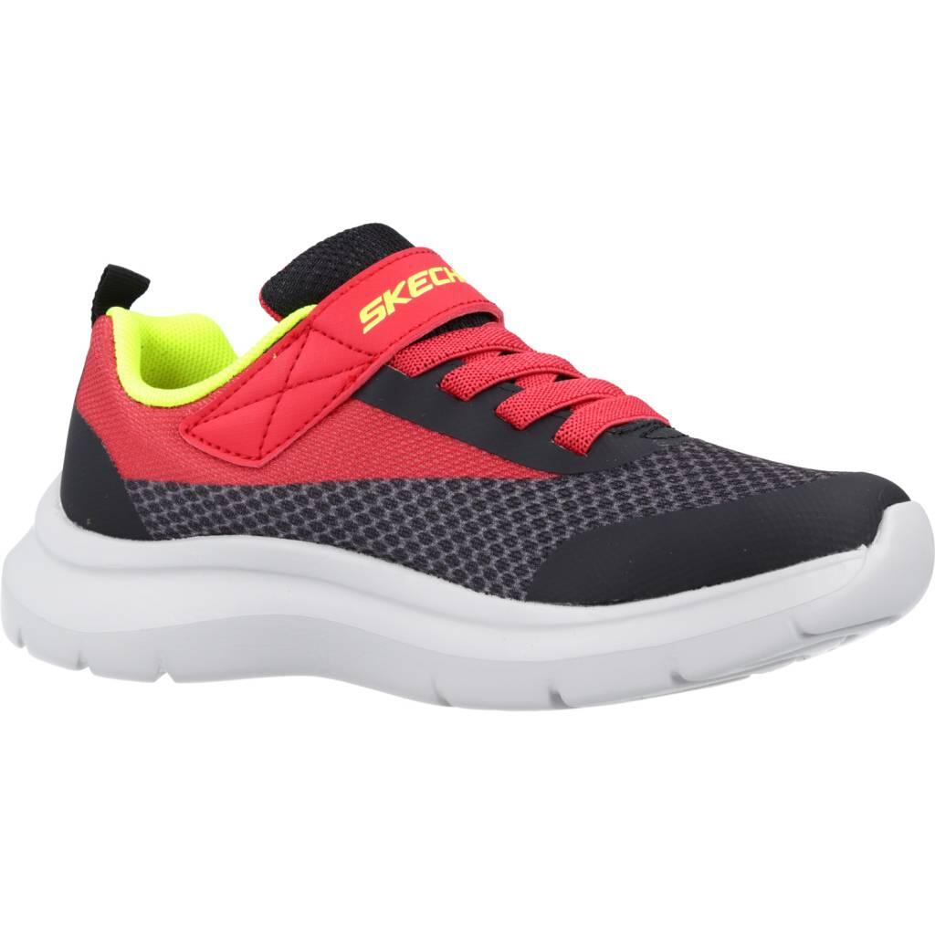 Zapatillas niño Skechers Zapatillas niño Skechers Fast Solar Squad Negro Negro 5/5
