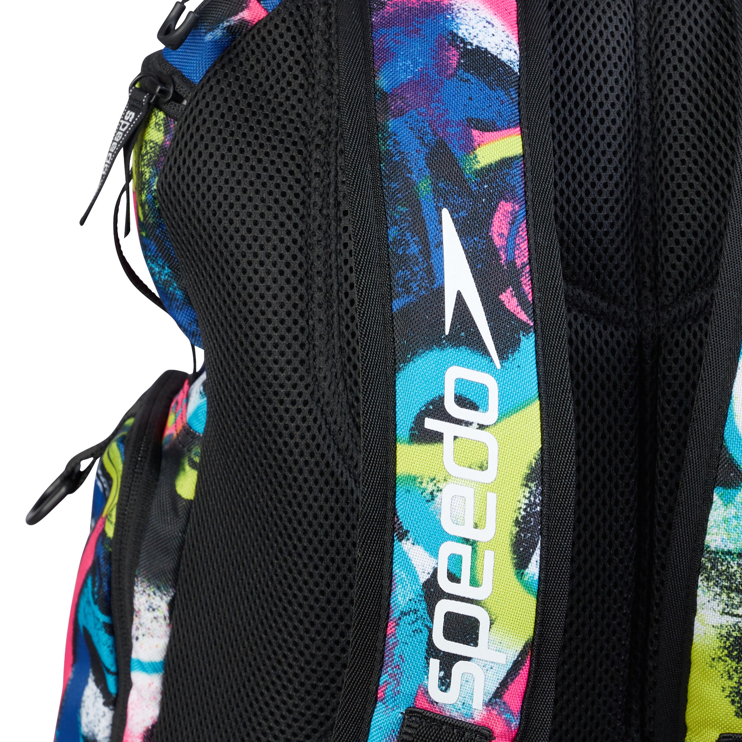 Speedo Rugtas Teamster 2.0 35L Roze/Blauw/Multi 5/6