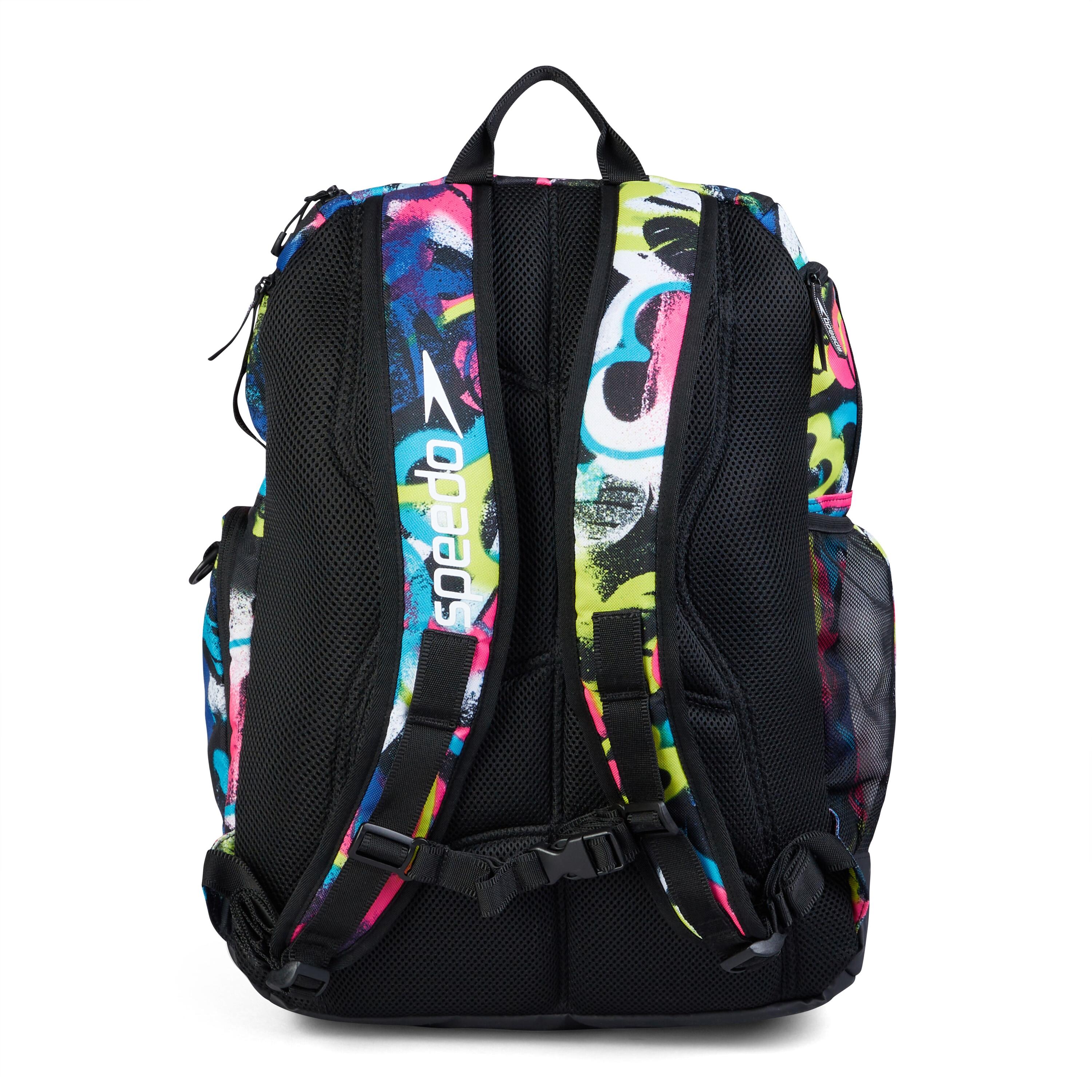 Speedo Rugtas Teamster 2.0 35L Roze/Blauw/Multi 6/6