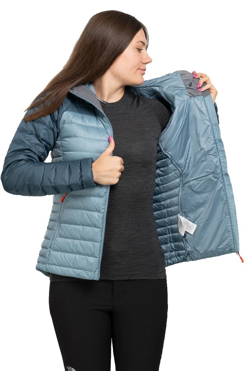 Giacca piumino donna Rab Microlight Alpine Women blu/azzurro S 5/7