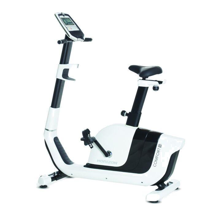 Bicicletă magnetică fitness Comfort 5i albă