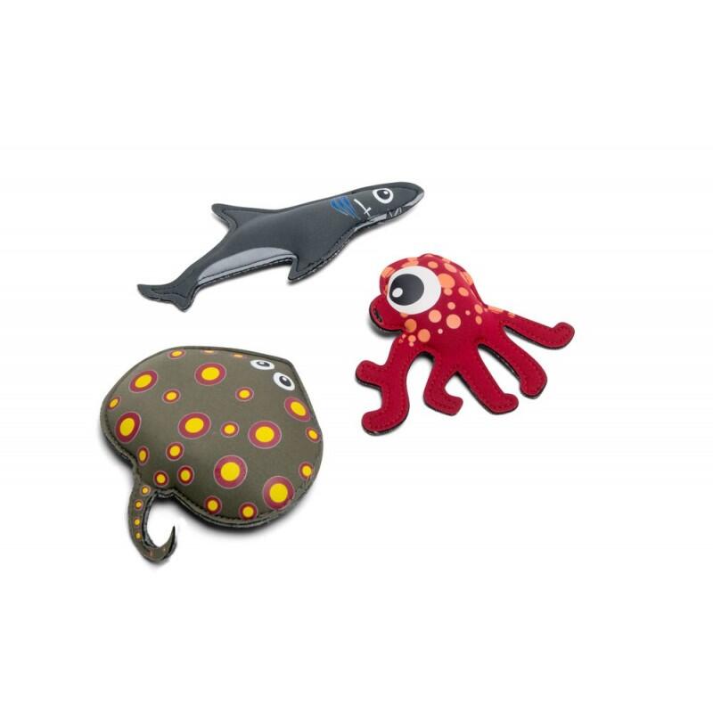 Set pentru scufundari Rechin, caracatita si pisica de mare, BS Toys