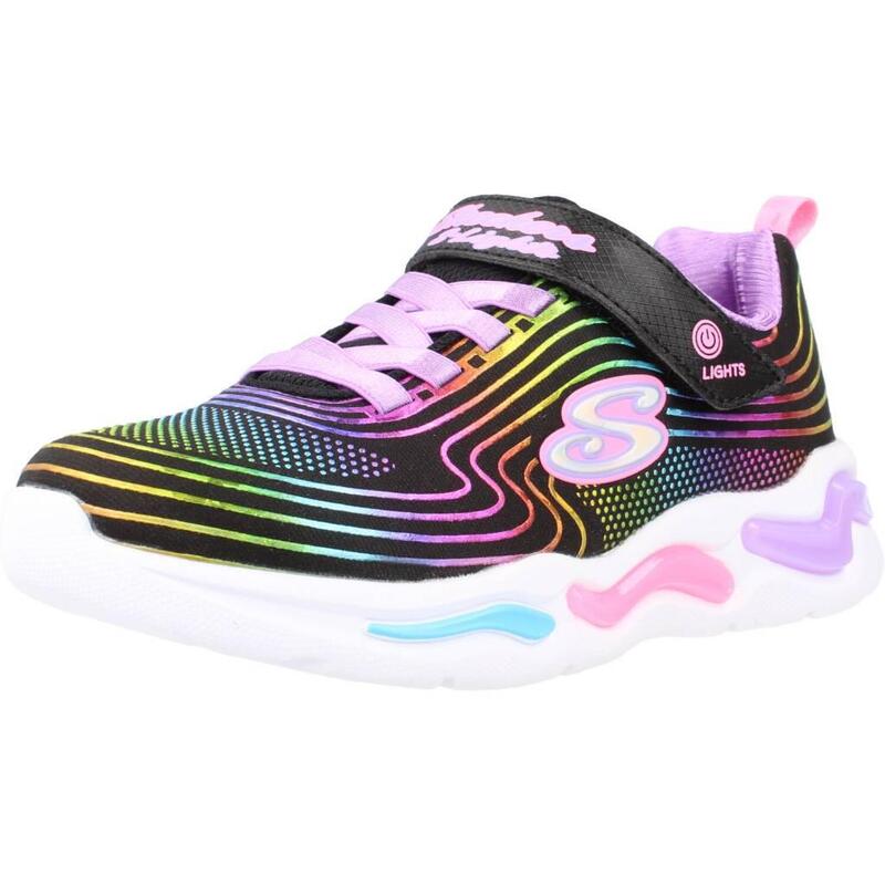 Zapatillas niña Skechers Wavy Beams Negro