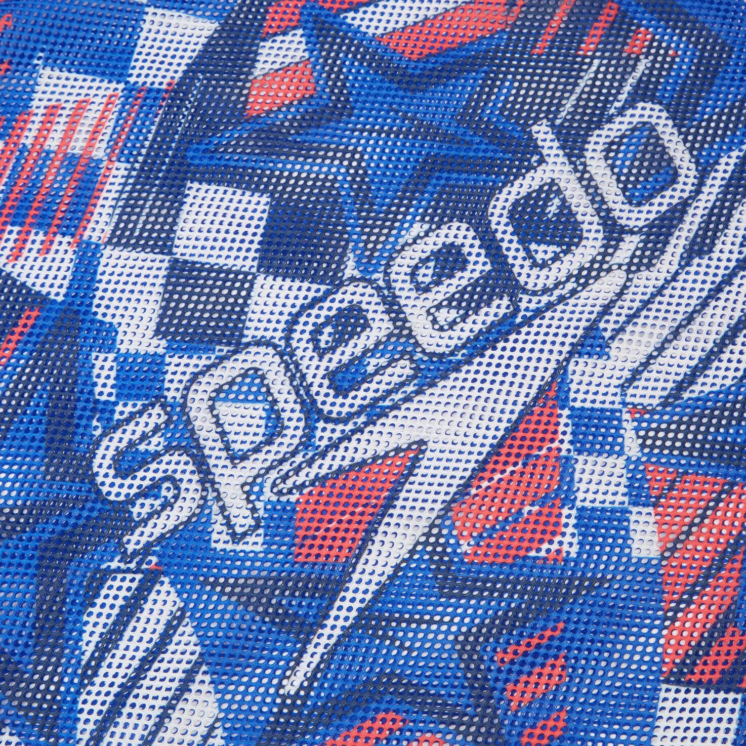 Speedo Mesh Tas Printed Rood/Wit/Blauw 2/5