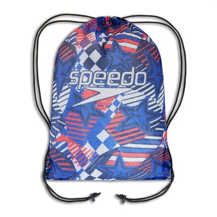 Sac en mesh Speedo Printed Rouge/Bleu