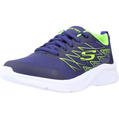 Zapatillas Sneakers Niños Skechers Microspec azul