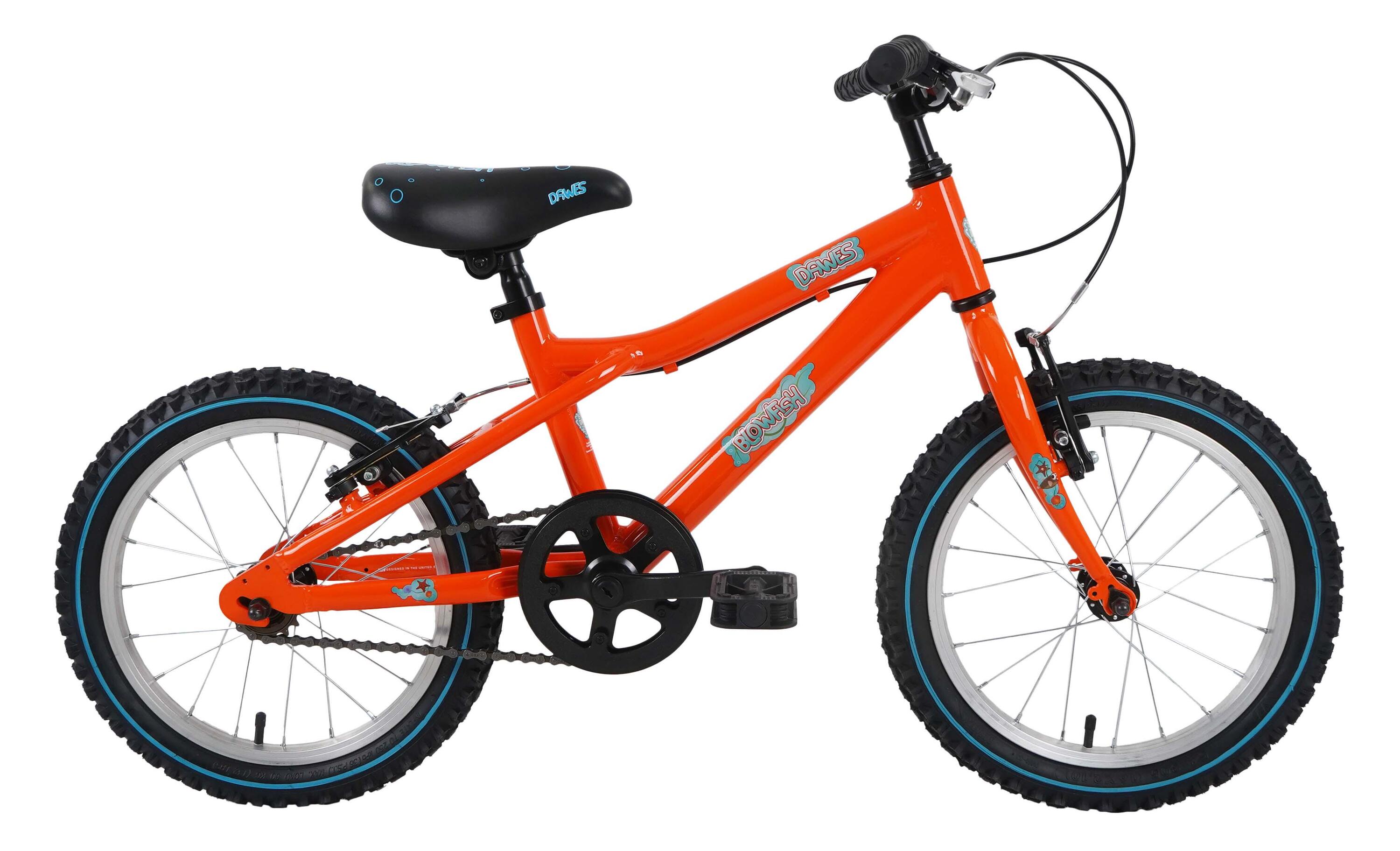 Dawes 16" Junior Bike Blowfish Orange 1/7