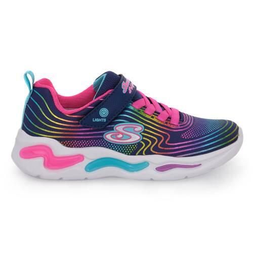 Zapatillas Sneakers Niños Skechers Wavy Beams azul