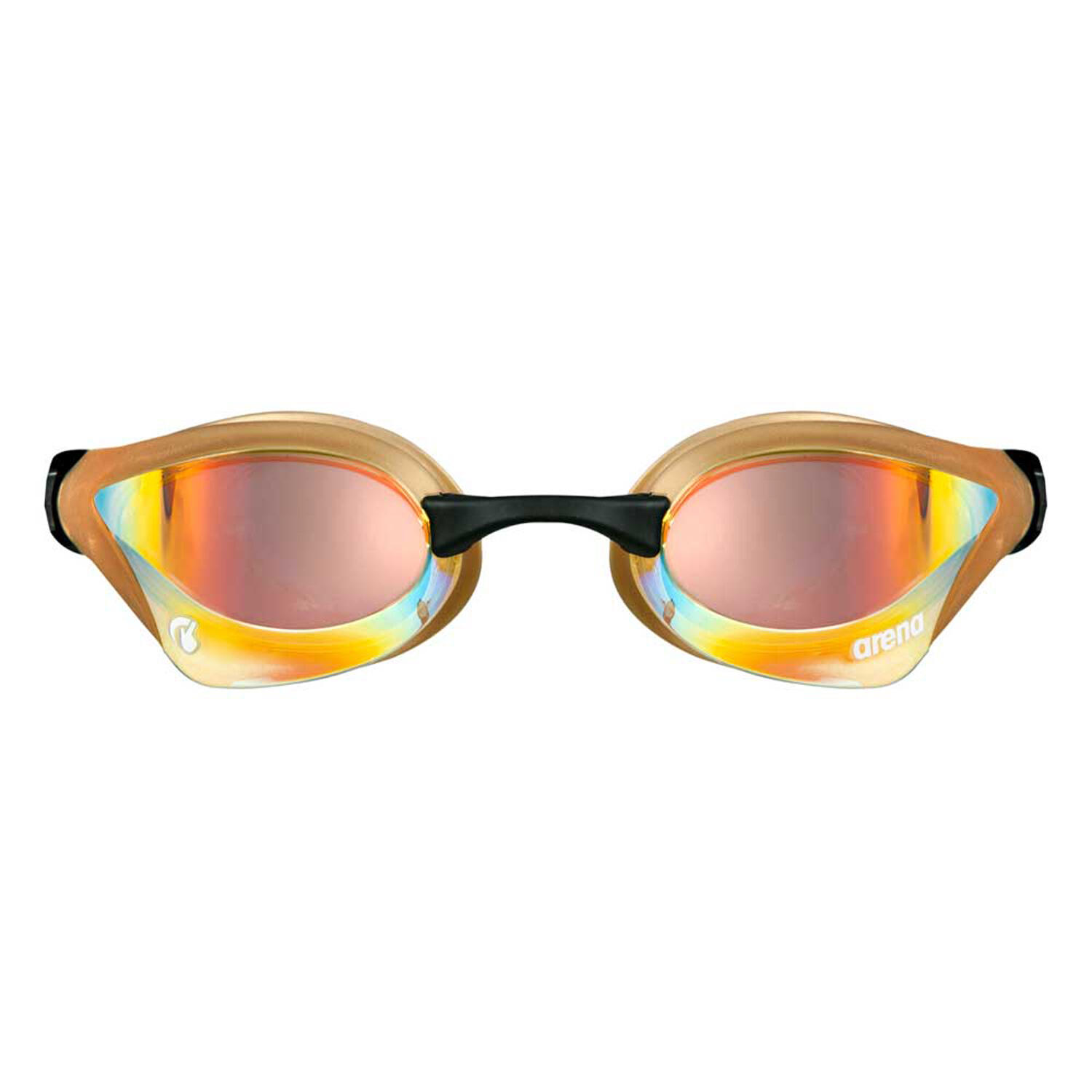 Arena Cobra Core Swipe Mirrored Goggles - Yellow Copper / Gold 2/2