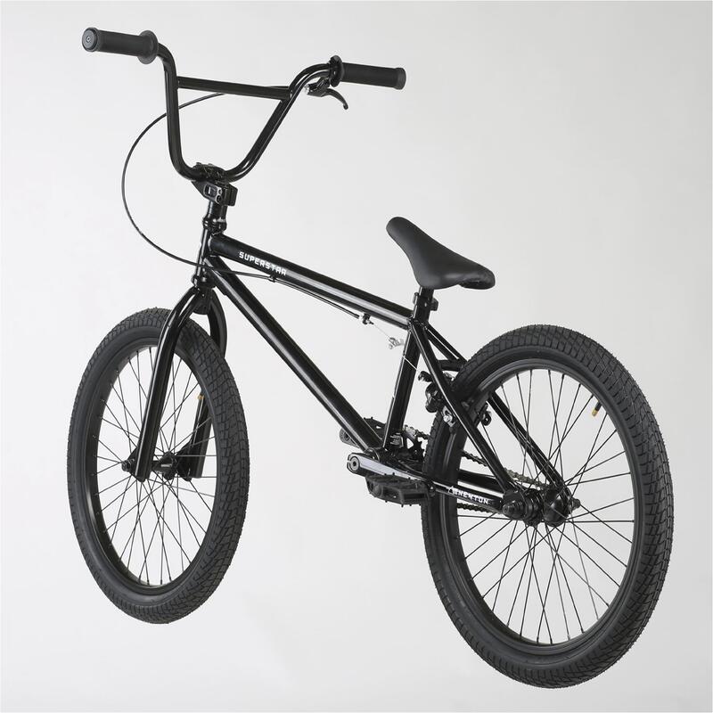 Tweedehands BMX fiets Newton zwart (vanaf 1m65)