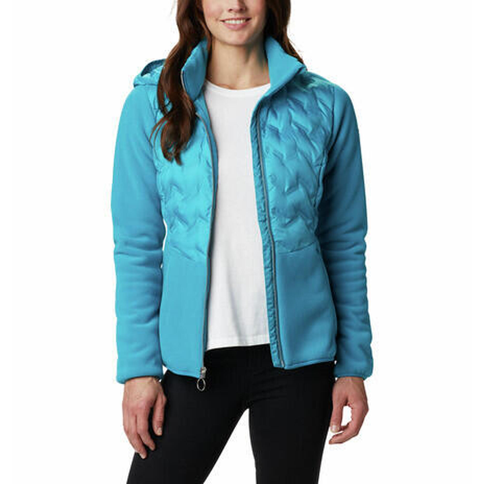 Jacke Damen Delta Ridge Hybrid Fleece FZ