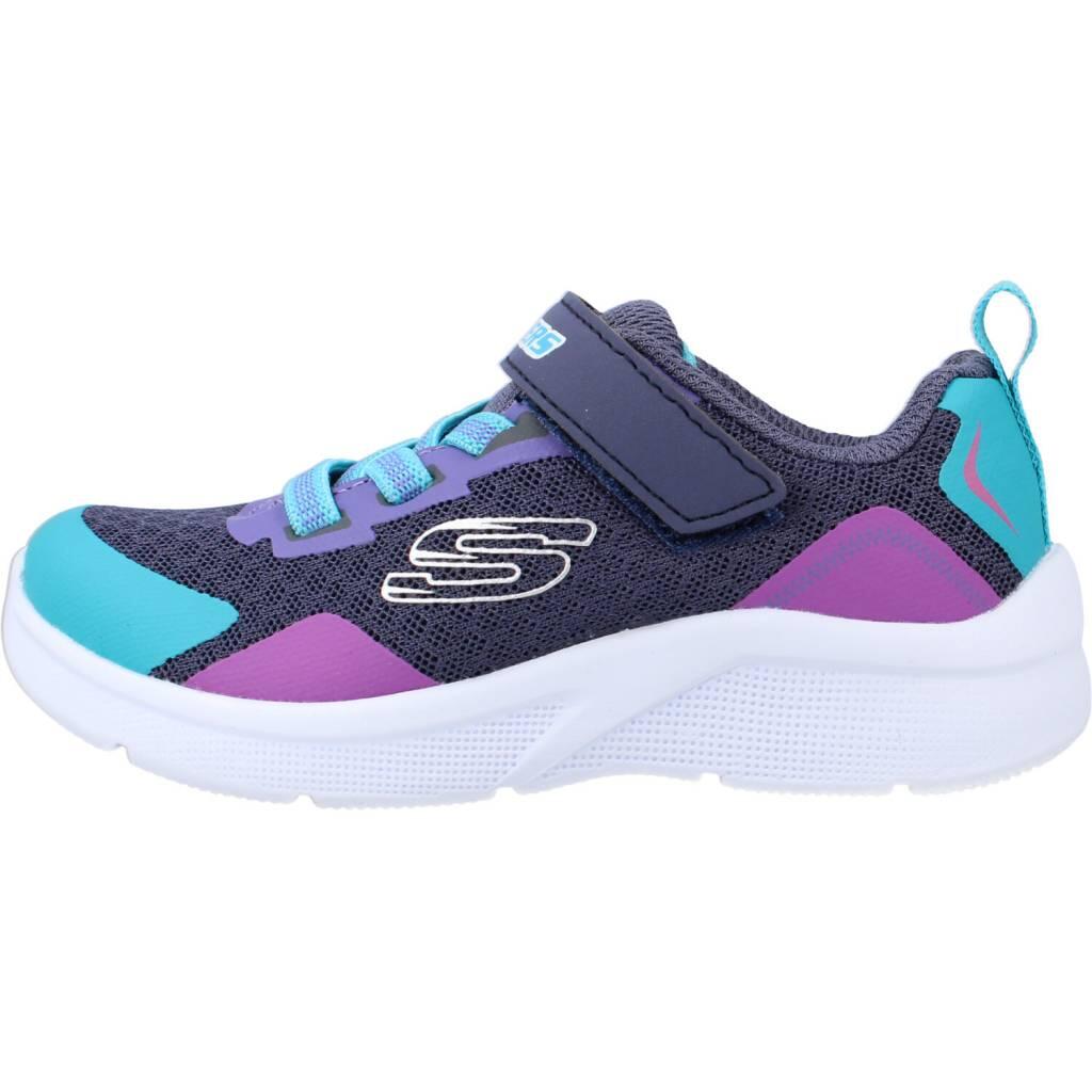 Zapatillas niña Skechers Microspec-bright Retros Azul 2/5