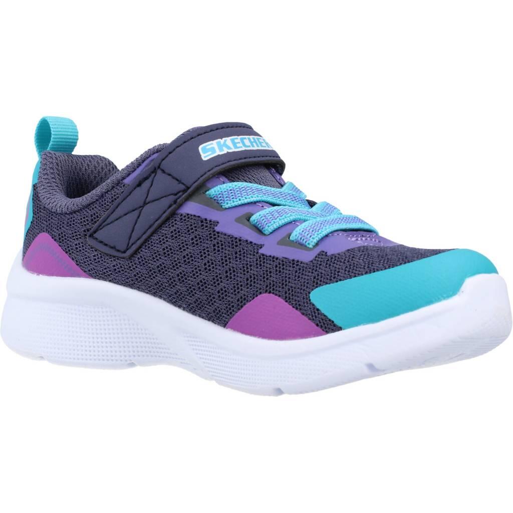 Zapatillas niña Skechers Microspec-bright Retros Azul 5/5