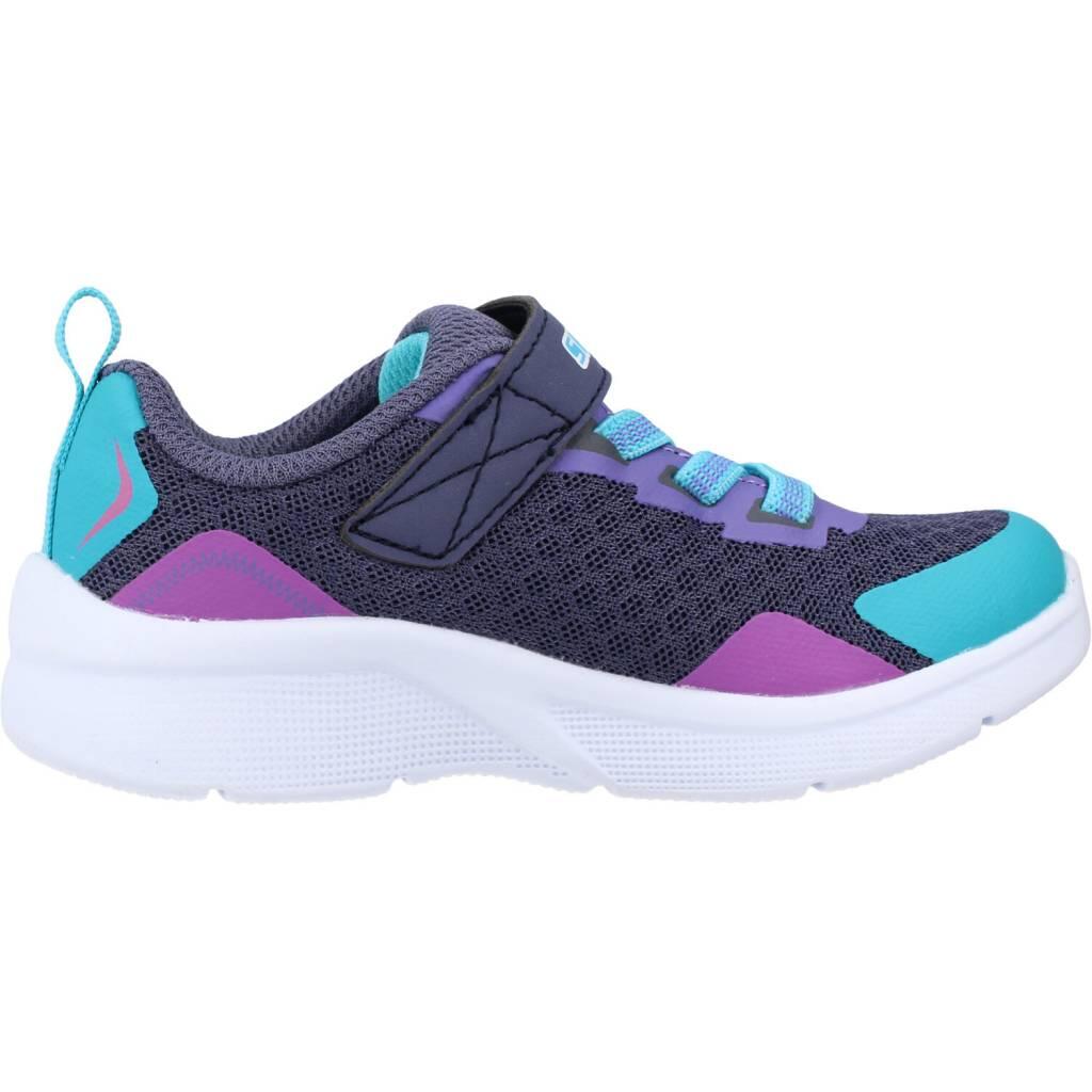 Zapatillas niña Skechers Microspec-bright Retros Azul 4/5