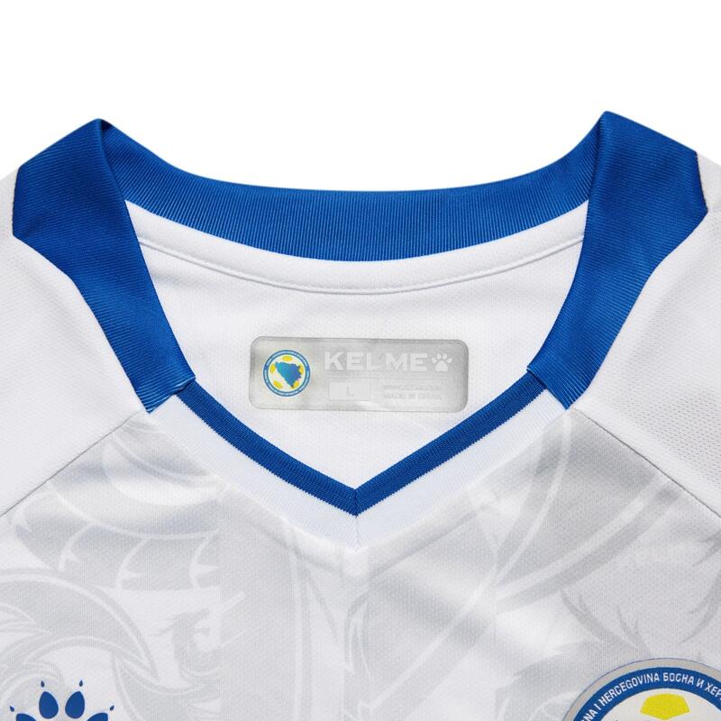 Camiseta Bosnia Y Herzegovina Visitante Kelme Blanco