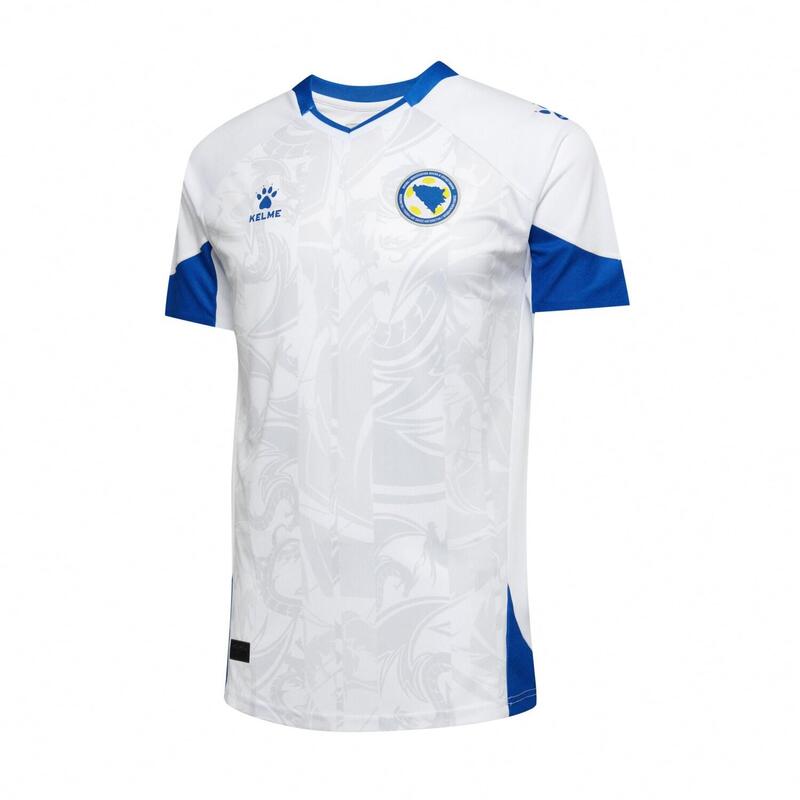 Camiseta Bosnia Y Herzegovina Visitante Kelme Blanco