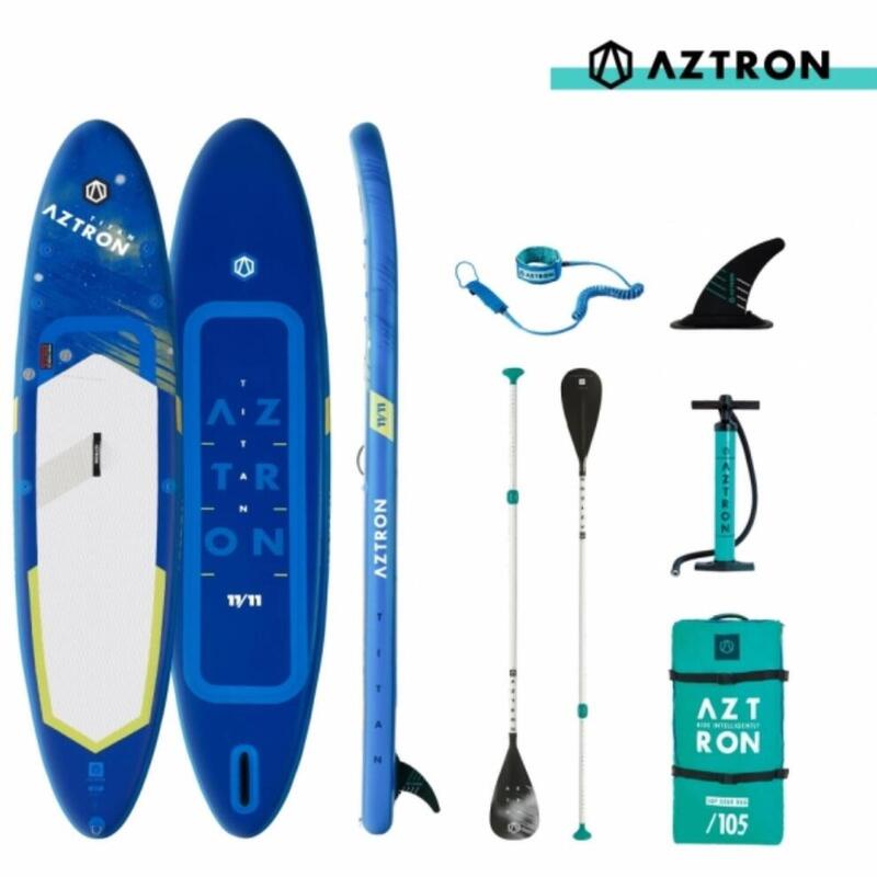 Dwukomorowa deska pompowana SUP Aztron Titan 2.0 11'11" 363cm