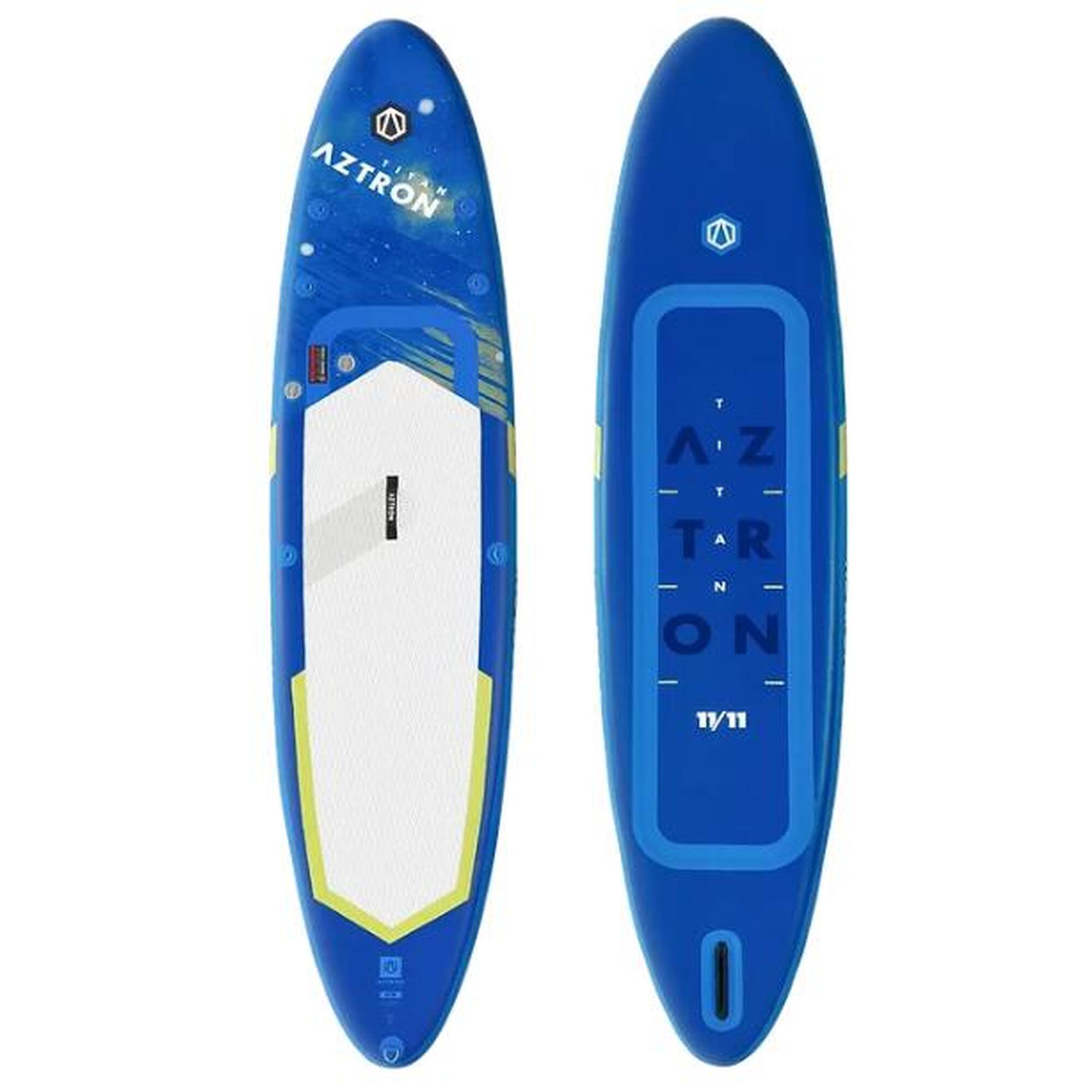 Dwukomorowa deska pompowana SUP Aztron Titan 2.0 11'11" 363cm