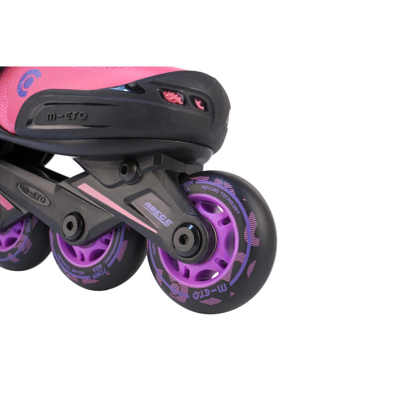 Ausziehbare Inline-Skates für Kinder Micro Skate Cosmo Purple