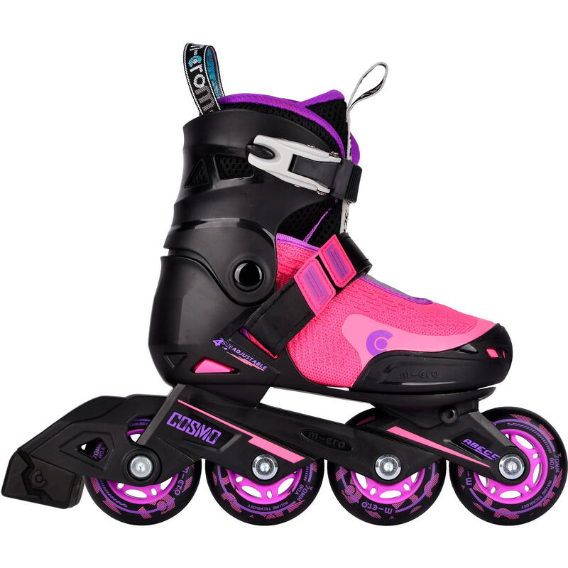 Patines en línea extensibles para niños Micro Skate Cosmo Morado