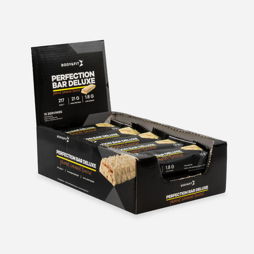 BODY&FIT Perfection Bar Deluxe - Peanut Caramel - 825 gram (15 repen)